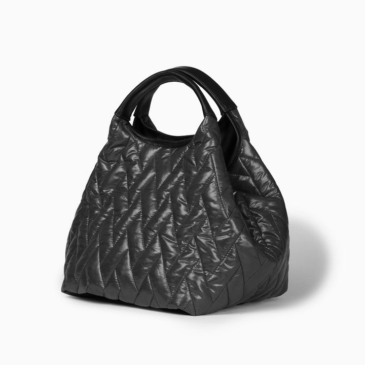 Roberta Gandolfi Joy Puffy borsa trasformabile 5 modelli in 1 in tessuto antigoccia finiture in pelle di vitello e tracolla staccabile Saldi Di Fabbrica
