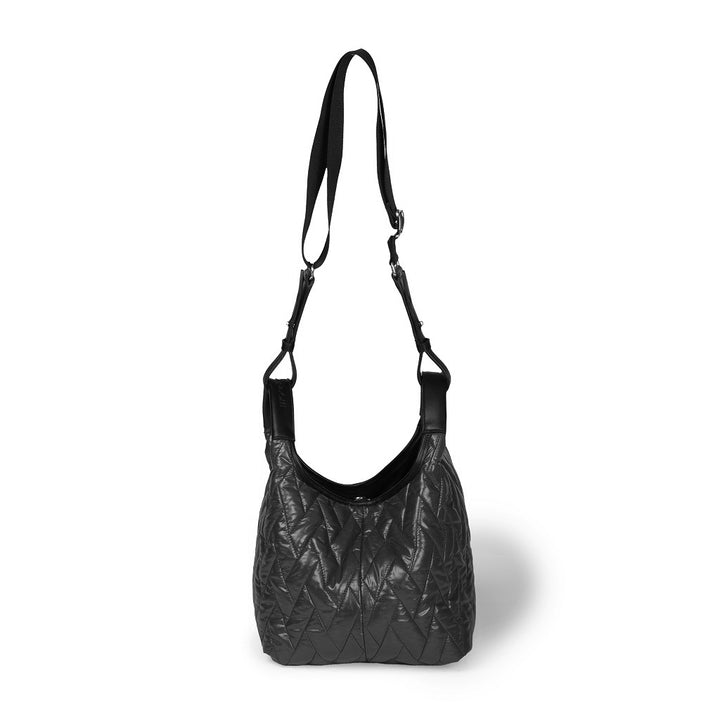 Roberta Gandolfi Joy Puffy borsa trasformabile 5 modelli in 1 in tessuto antigoccia finiture in pelle di vitello e tracolla staccabile Saldi Di Fabbrica