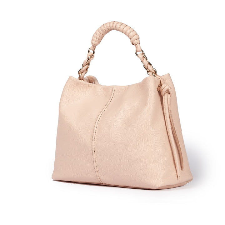 Roberta Gandolfi Amina large borsa a mano in pelle con manico tubolare fasciato e tracolla staccabile Vendite Flash