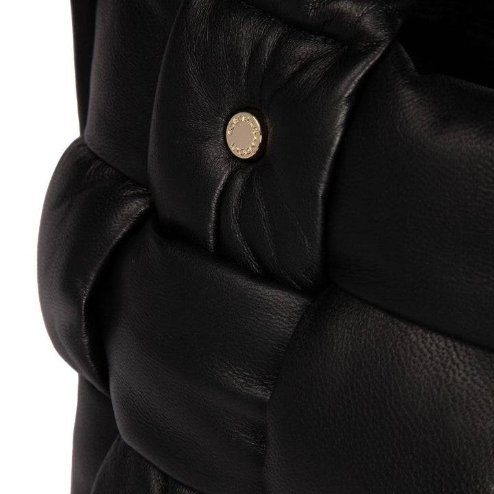 Roberta Gandolfi Greta Mini Nappa borsa in soffice pelle di agnello imbottita ed intrecciata a mano In Linea