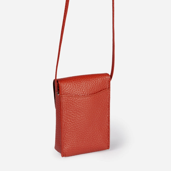 Roberta Gandolfi Elodie minibag and phoneholder in pelle con pratica tasca esterna e tracolla regolabile Online