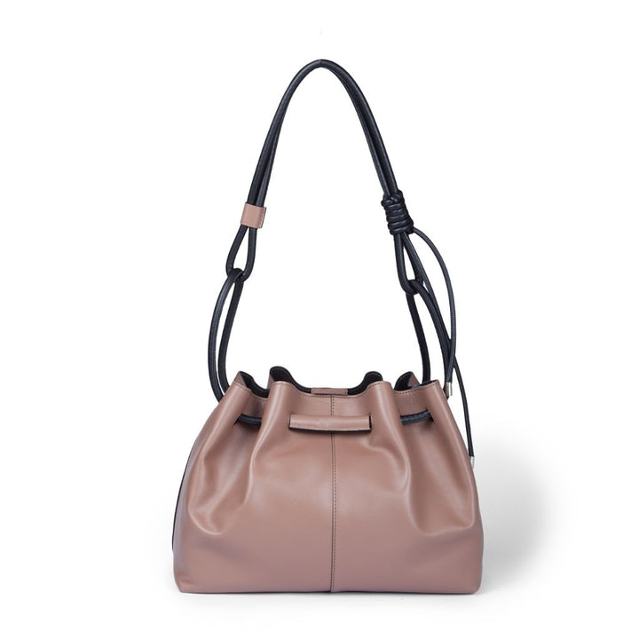 Roberta Gandolfi Gisella Large borsa con doppia portabilità mano o spalla in morbido vitello Vendita Economica