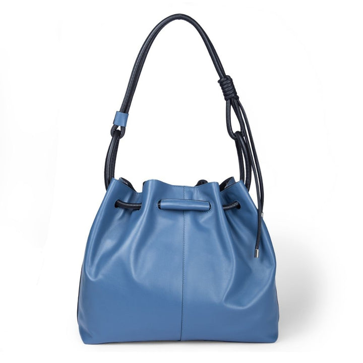Roberta Gandolfi Gisella Large borsa con doppia portabilità mano o spalla in morbido vitello Saldi Di Fabbrica