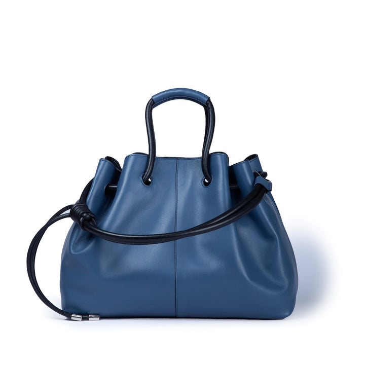 Roberta Gandolfi Gisella medium borsa con doppia portabilità mano o spalla in morbido vitello