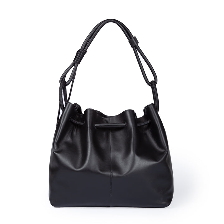 Roberta Gandolfi Gisella Large borsa con doppia portabilità mano o spalla in morbido vitello Italia