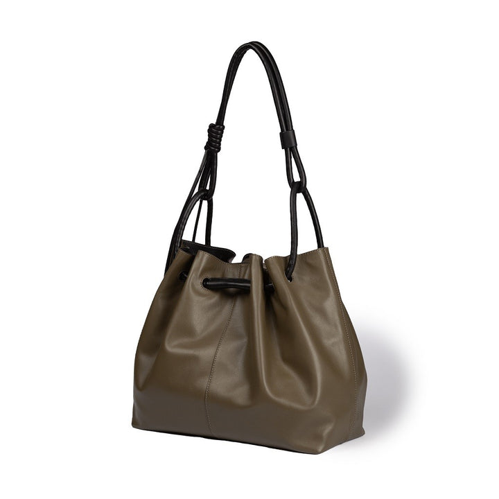 Roberta Gandolfi Gisella Large borsa con doppia portabilità mano o spalla in morbido vitello In Linea