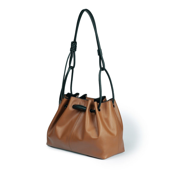 Roberta Gandolfi Gisella medium borsa con doppia portabilità mano o spalla in morbido vitello Vendita