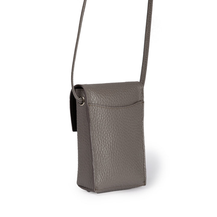 Roberta Gandolfi Elodie minibag and phoneholder in pelle con pratica tasca esterna e tracolla regolabile Saldi