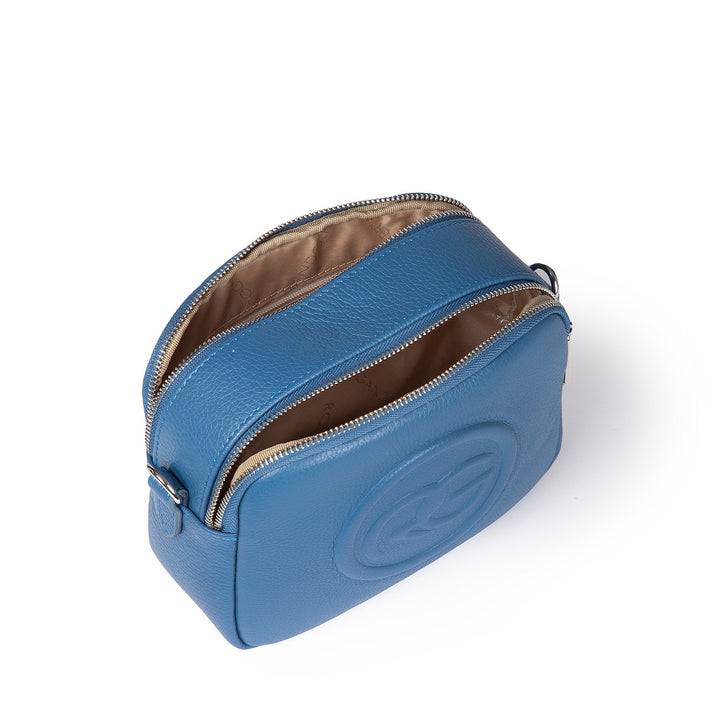 Roberta Gandolfi Roberta Pelle camera e crossbody in pelle con doppio scomparto e tracolla staccabile Negozio