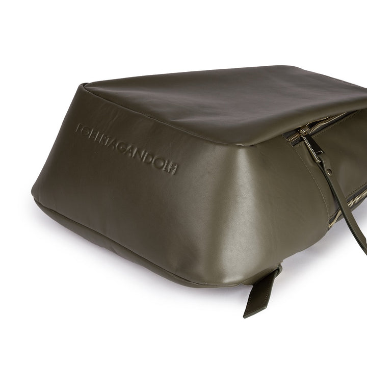 Roberta Gandolfi Micol Backpack in vitello liscio multitasche Shopping Online
