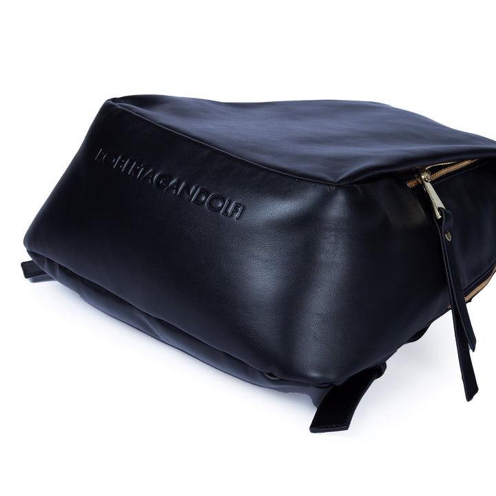 Roberta Gandolfi Micol Backpack in vitello liscio multitasche Acquista Ora