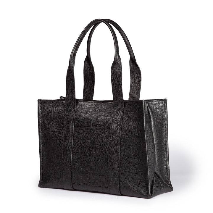 Roberta Gandolfi Tessa shopping in pelle con charms colorato e pratica tasca esterna Offerta Anniversario