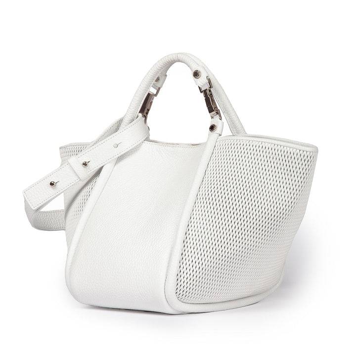 Roberta Gandolfi Yuma medium 3 in 1 borsa a mano in pelle trasformabile con tracolla staccabile Novità