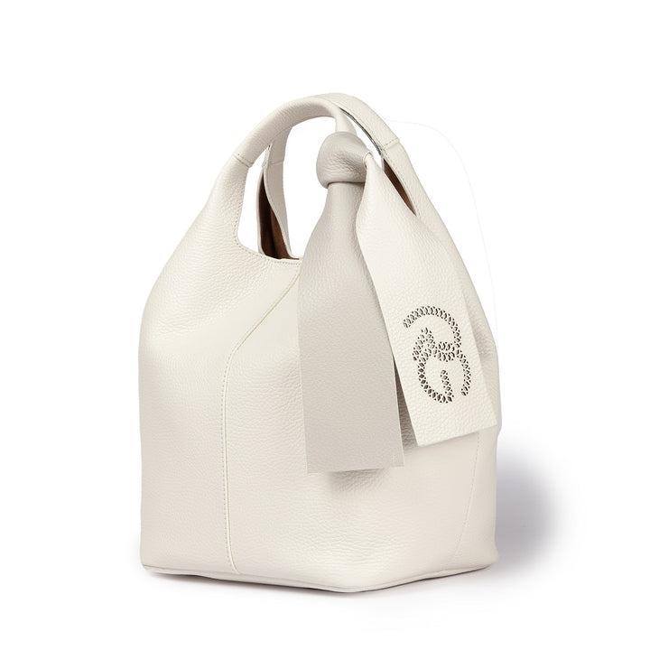 Roberta Gandolfi Maia handbag borsa a mano in pelle martellata e tracolla staccabile Saldi