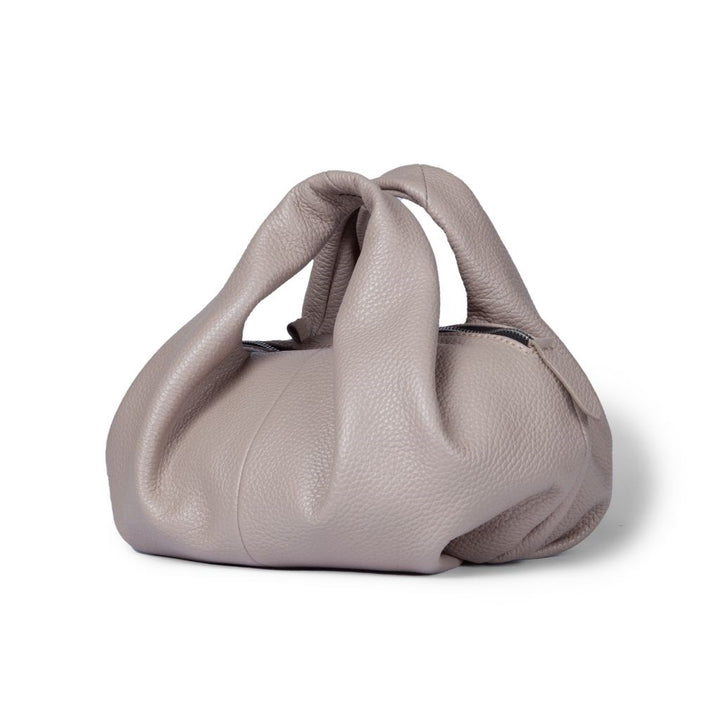 Roberta Gandolfi Emily bowling small in pelle con tracolla staccabile In Vendita