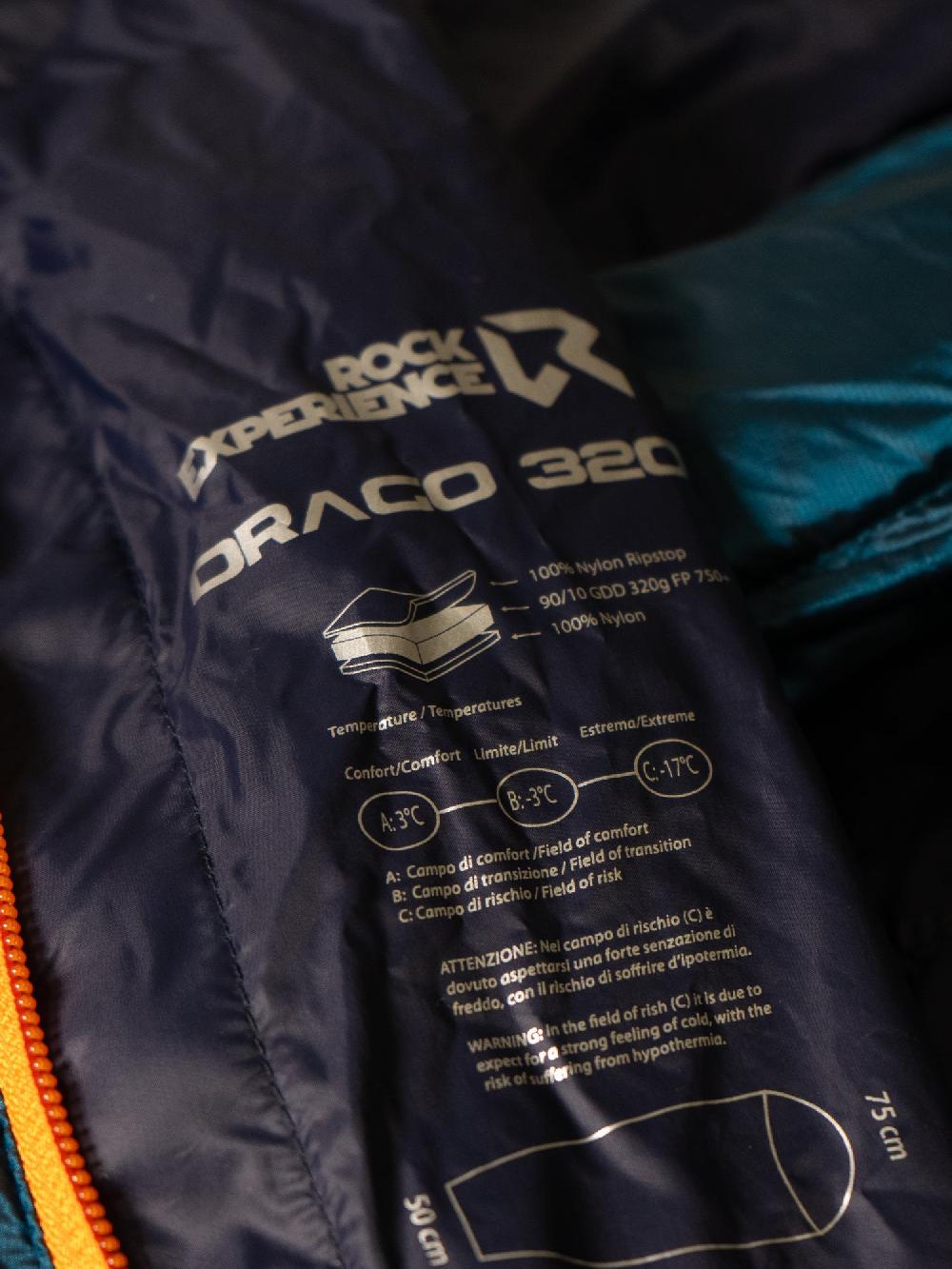 Rock Experience Drago 320 Mummy Sleeping Bag sacco a pelo Offerta