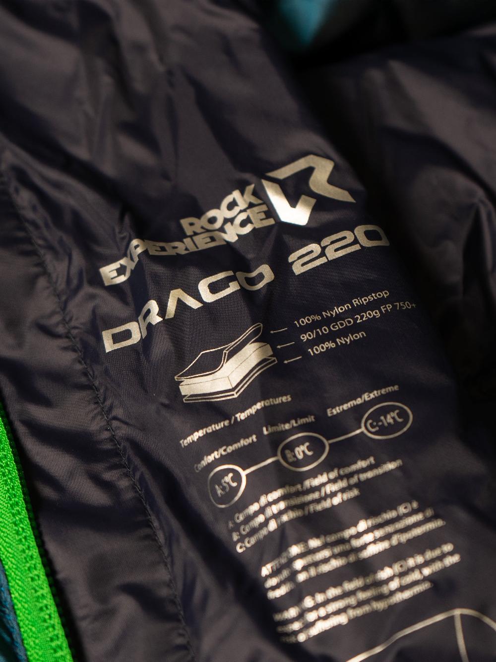 Rock Experience Drago 220 Mummy Sleeping Bag sacco a pelo Vendita Economica