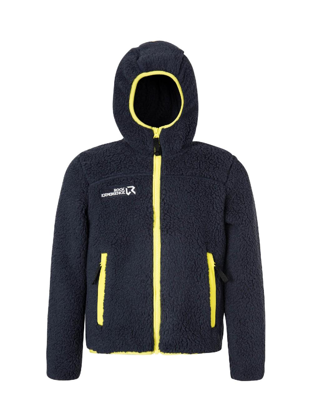 Rock Experience Beaver Hoodie FZ pile bambino 2025