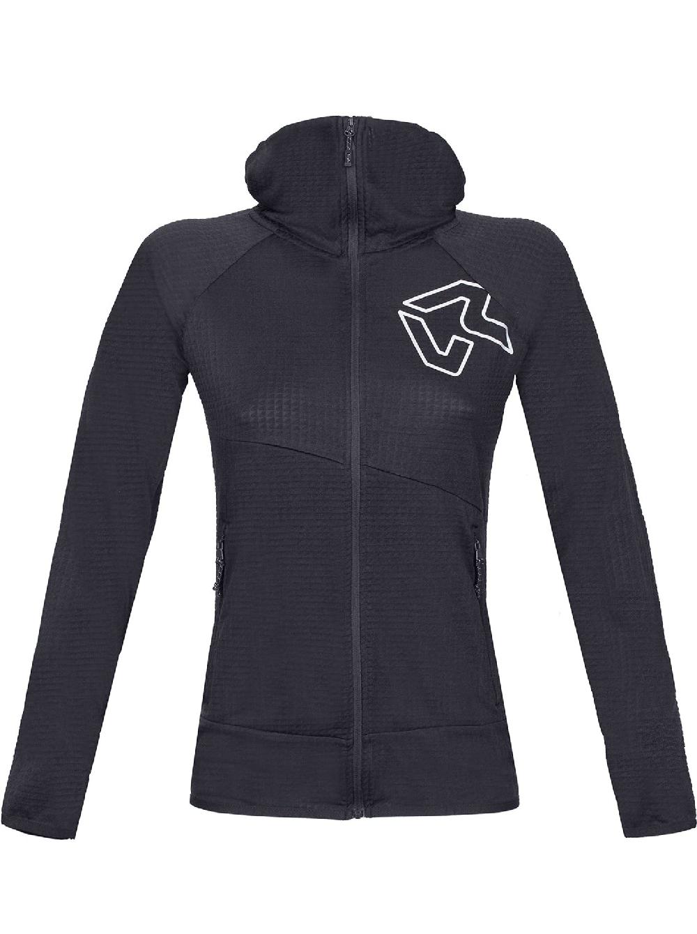 Rock Experience Zebra Hoodie pile tecnico donna Nuovo