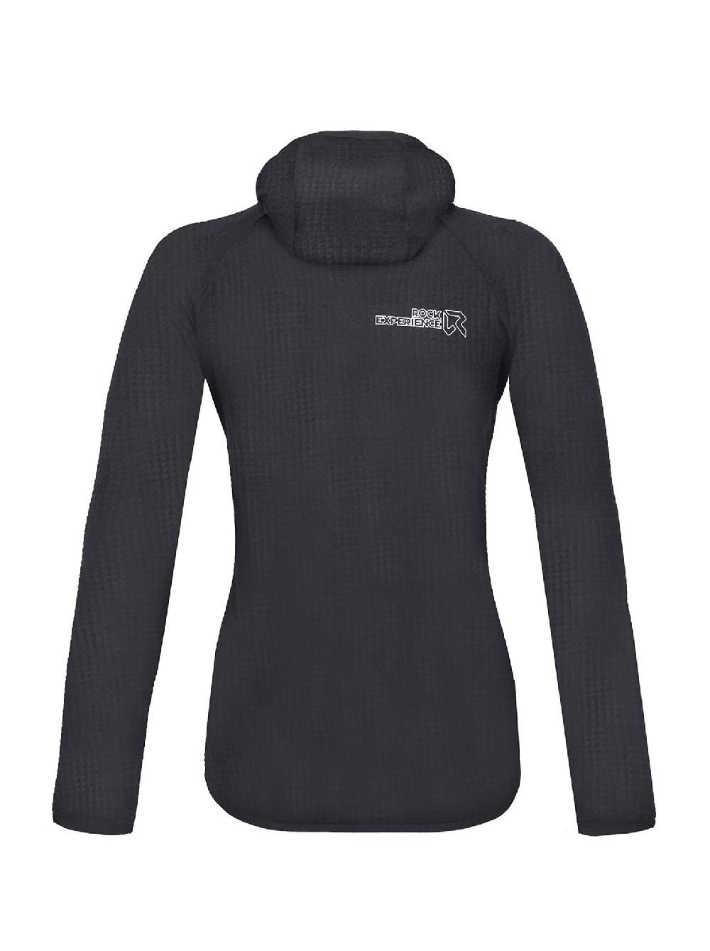 Rock Experience Zebra Hoodie pile tecnico donna Nuovo