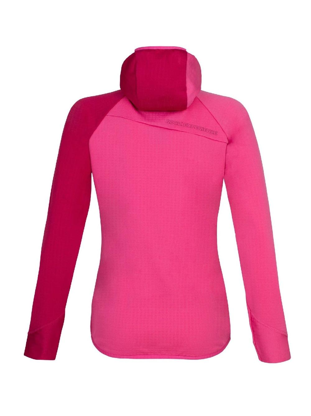 Rock Experience Headwall felpa donna full zip con cappuccio Sottocosto