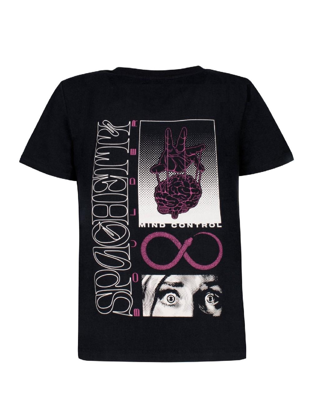 Rock experience Spaghetti Boulder Mind Control t-shirt donna Nuovo