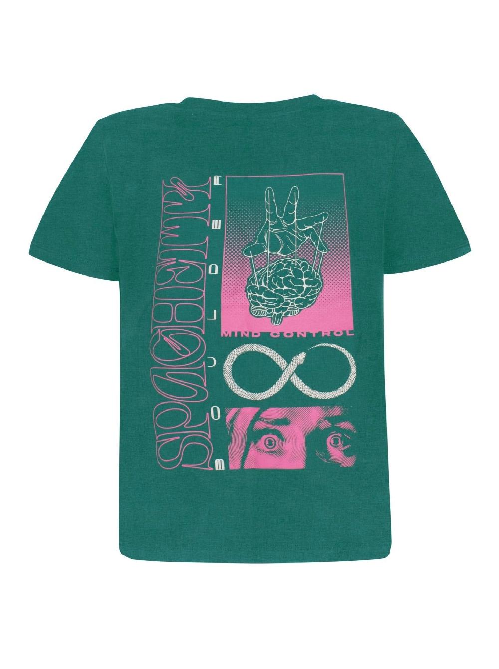 Rock experience Spaghetti Boulder Mind Control t-shirt donna Nuovo