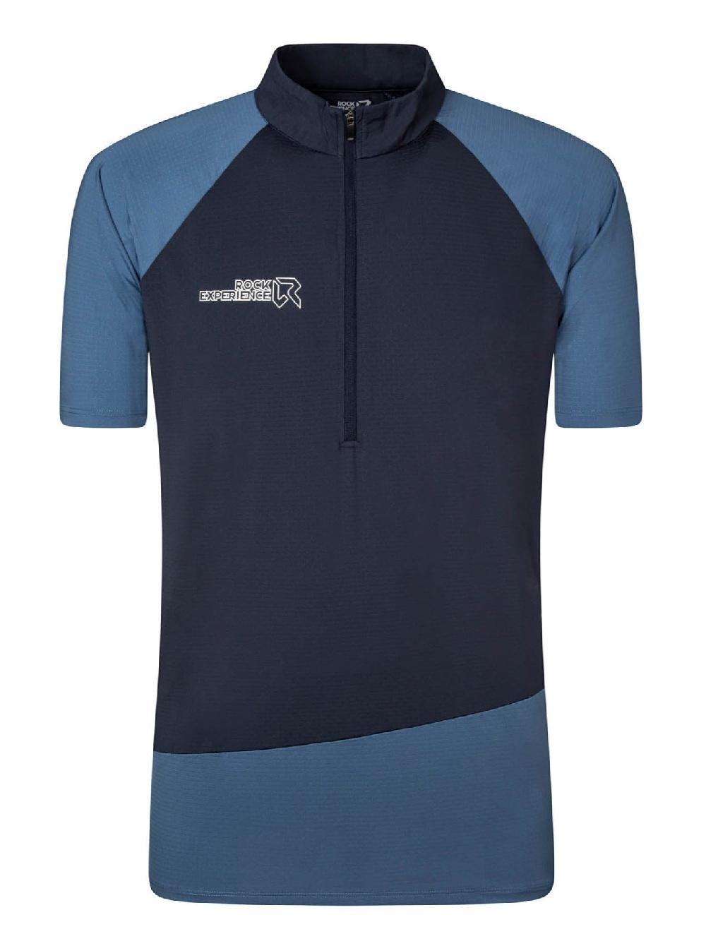 Rock Experience Merlin SS HZ maglietta half zip uomo Qualità Garantita