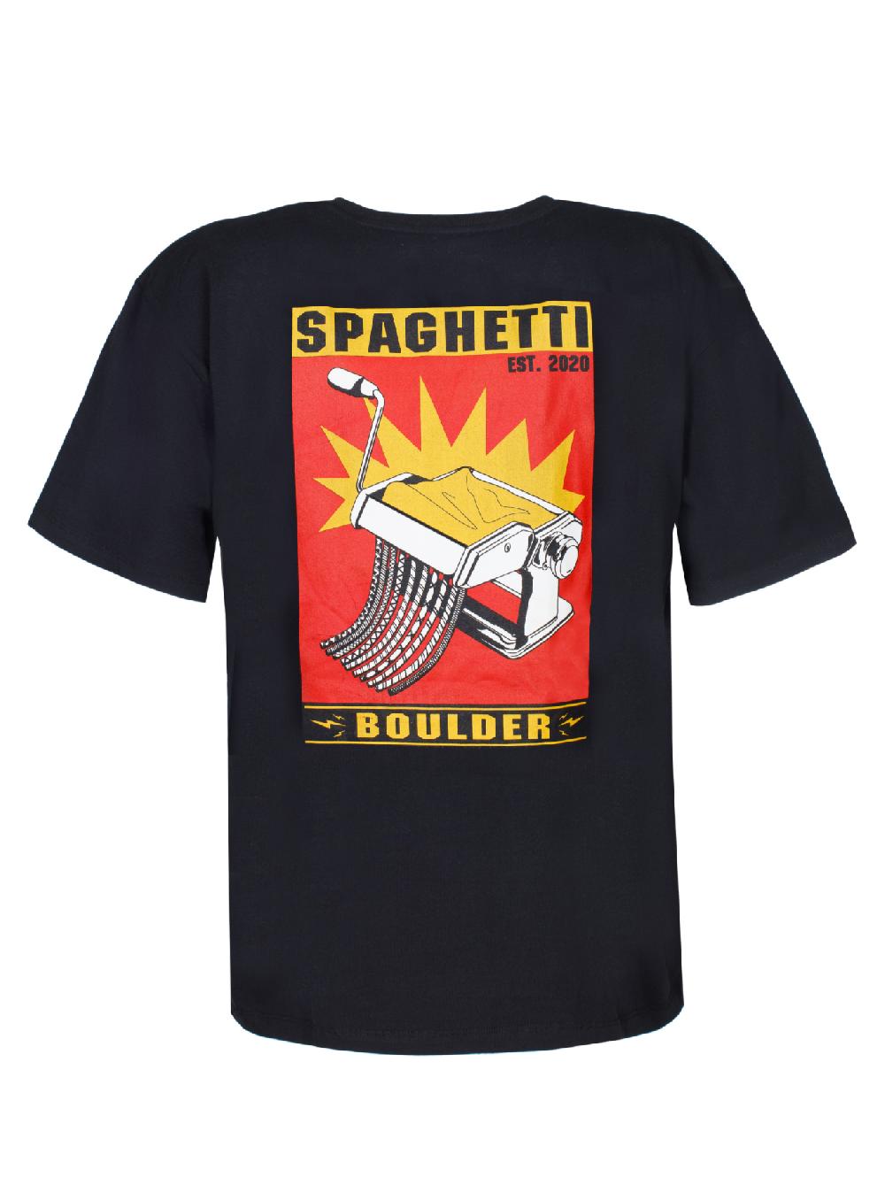 Rock experience Spaghetti Boulder Manifesto t-shirt uomo Negozio