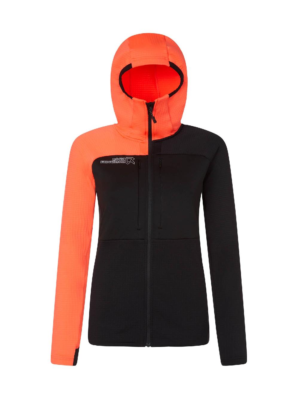 Rock Experience Teller Hoodie felpa donna Comprare a buon mercato