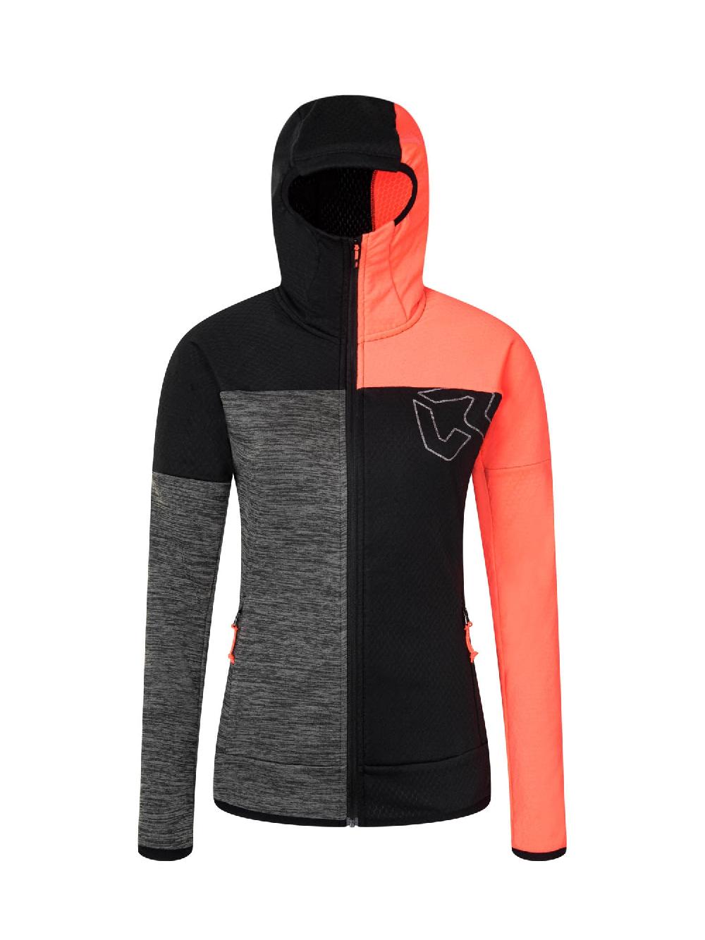 Rock Experience Kobra hoodie FZ felpa donna SAMPLE Fino Al -60%