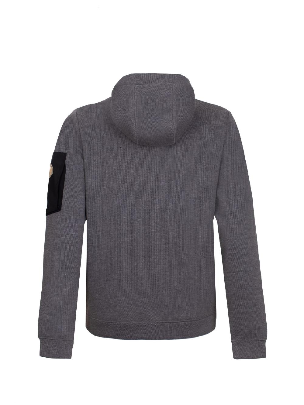 Rock Experience Zapyre hoodie FZ Felpa uomo SAMPLE Grandi sconti