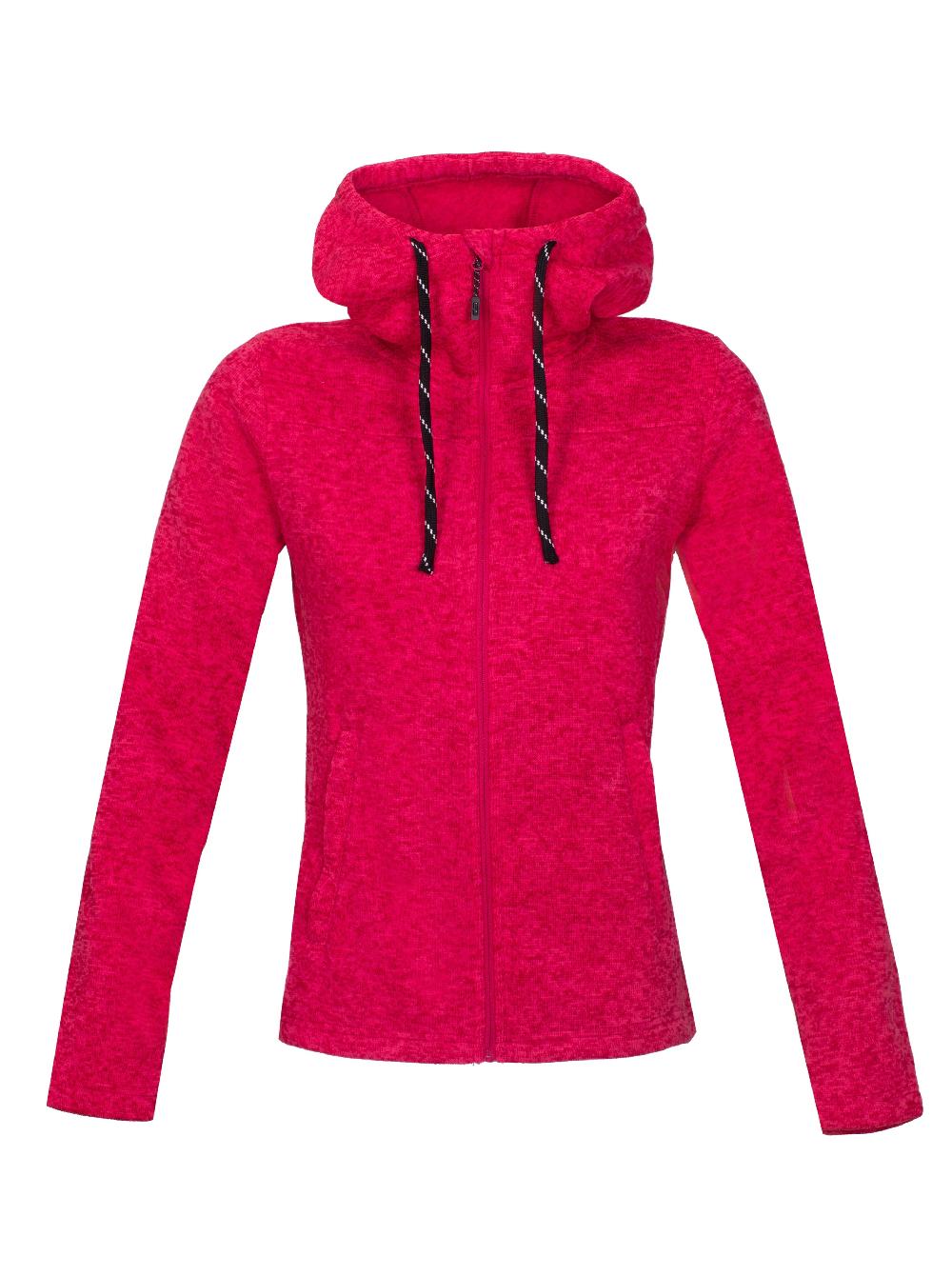 Rock Experience Berna M.Hoodie felpa pile donna SAMPLE Liquidazione
