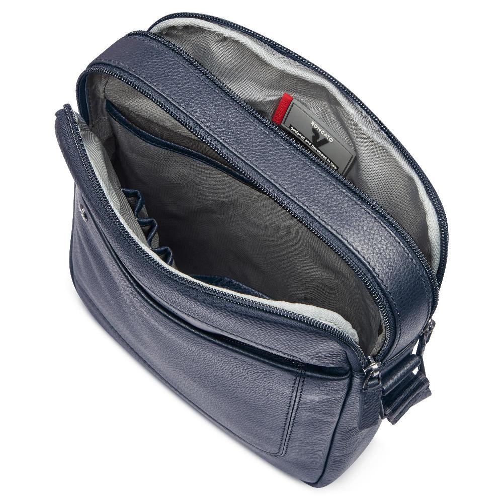 Roncato Borsello uomo alaska navy Negozio Online Roncato Soddisfazione Garantita
