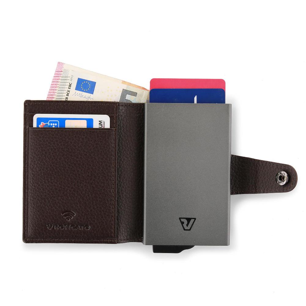 Roncato Porta carte di credito iron 4.0 testa di moro Negozio Online Roncato Italy