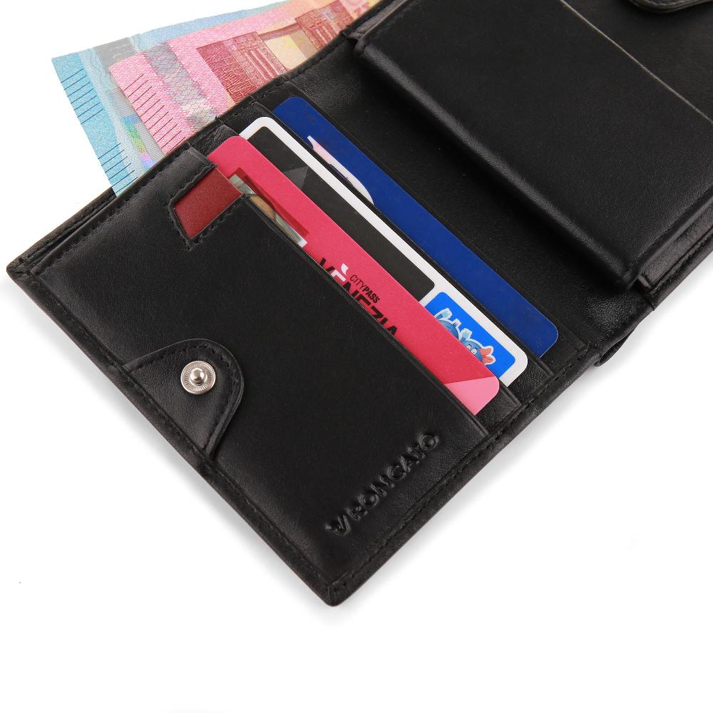 Roncato Portafoglio con portamonete pascal nero Negozio Online Roncato Promozione Limitata