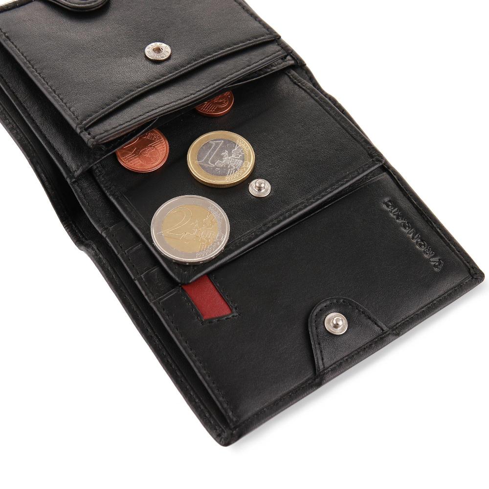 Roncato Portafoglio con portamonete pascal nero Negozio Online Roncato Promozione Limitata