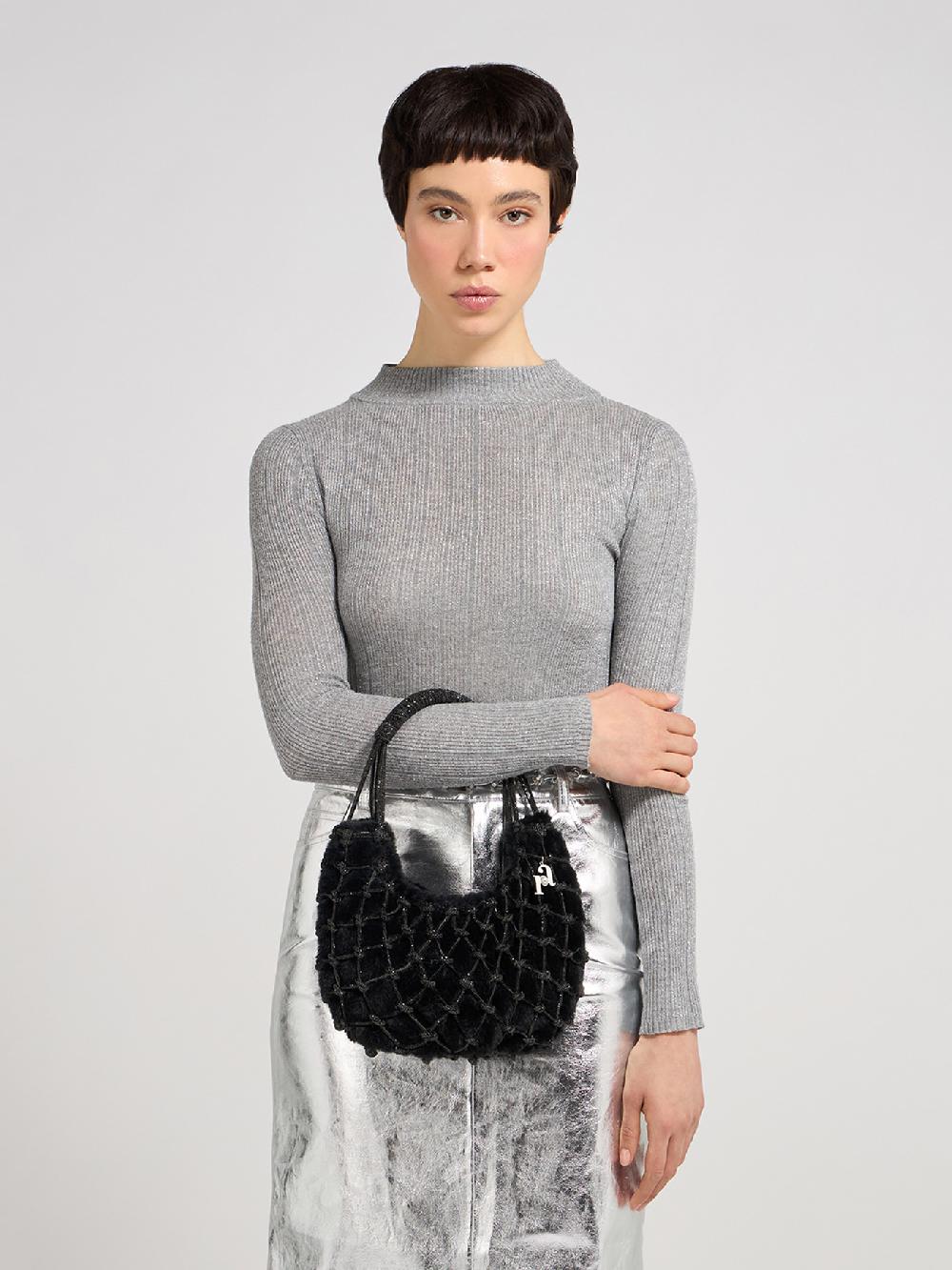 Rosantica Nodi Fluffy Black Online