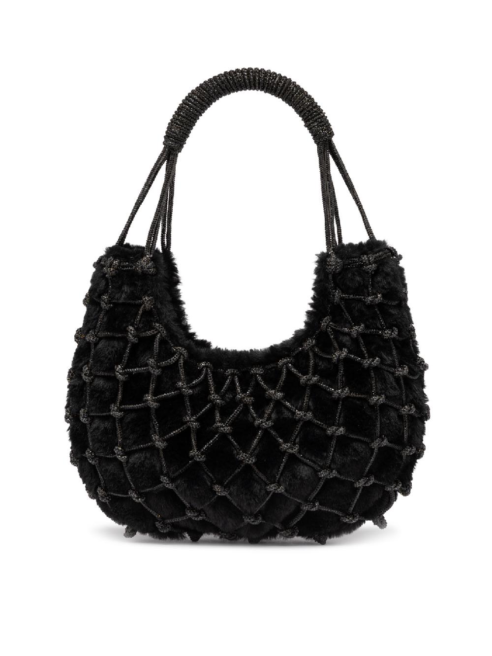 Rosantica Nodi Fluffy Black Online