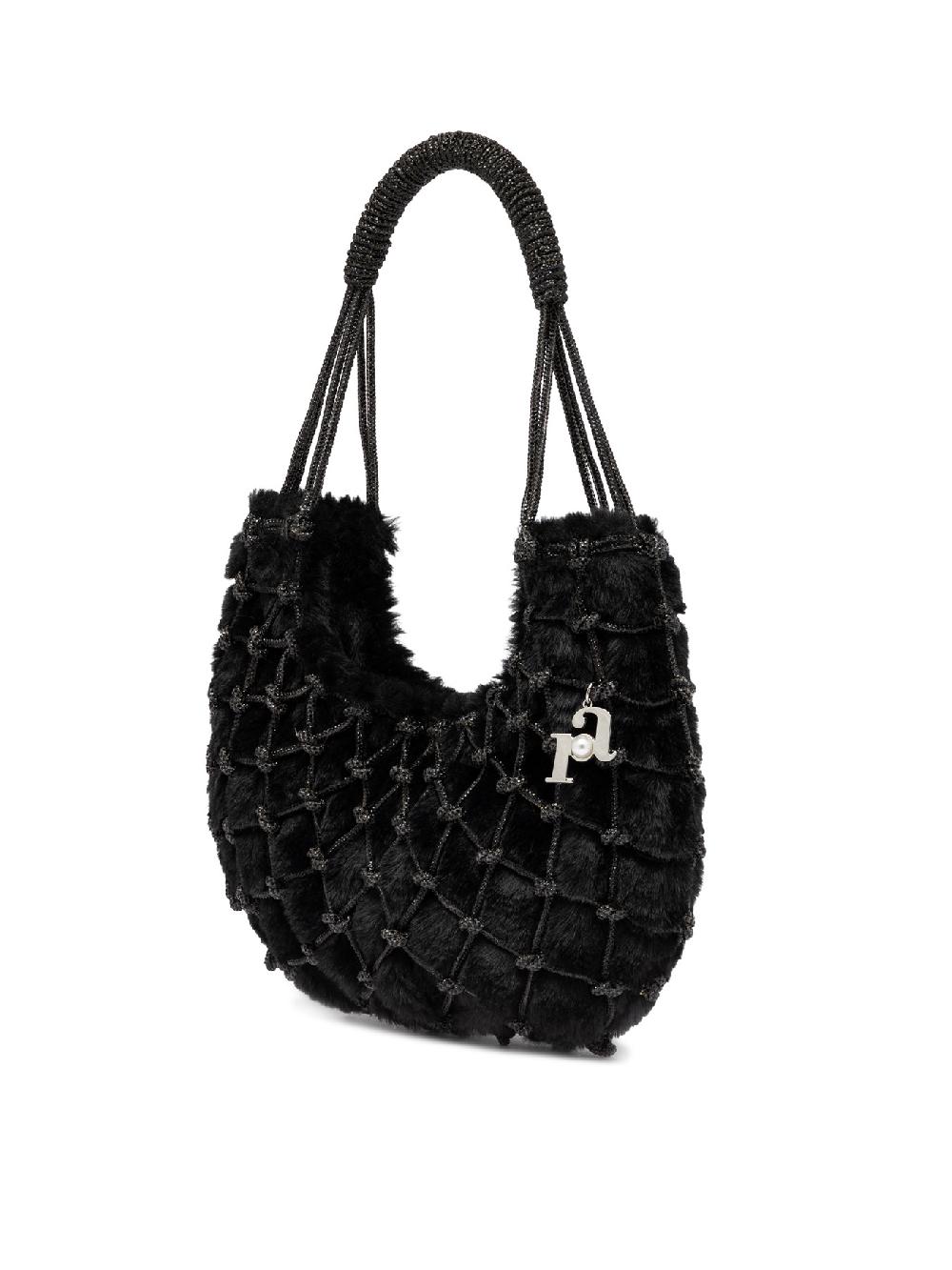 Rosantica Nodi Fluffy Black Online