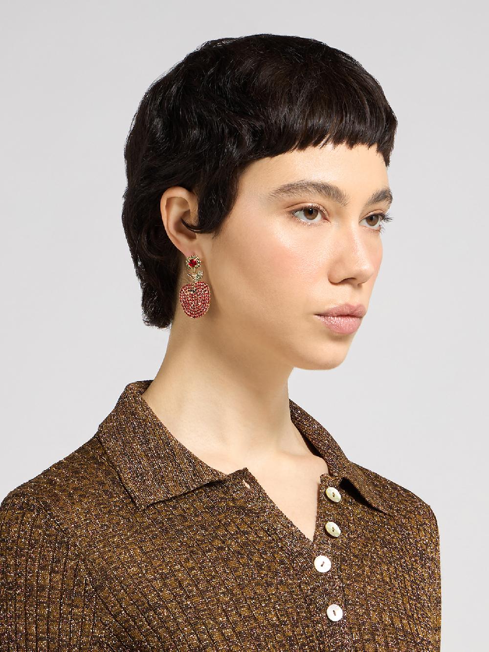 Rosantica Cornucopia Red Earrings Affare Del Giorno