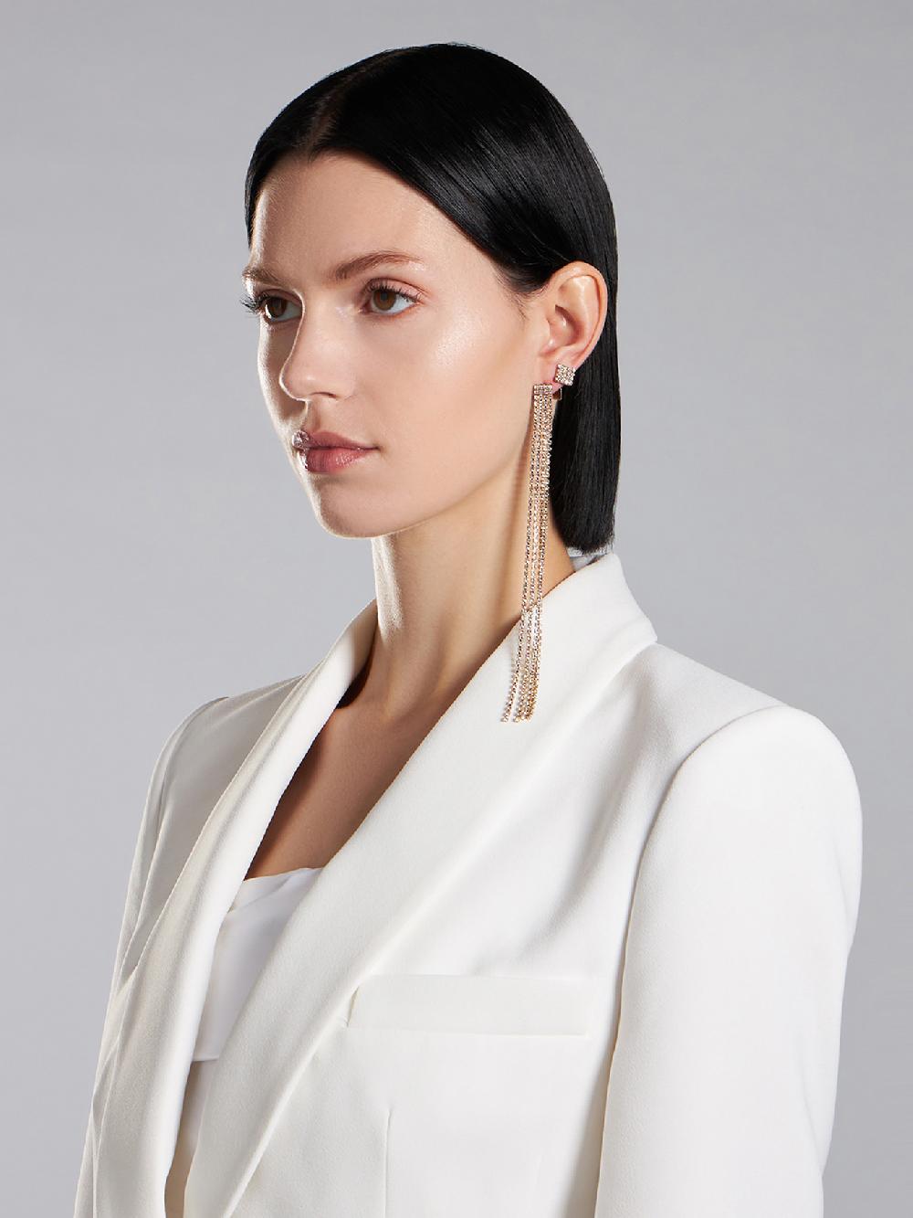 Rosantica Camilla Asymmetric Earrings In Vendita