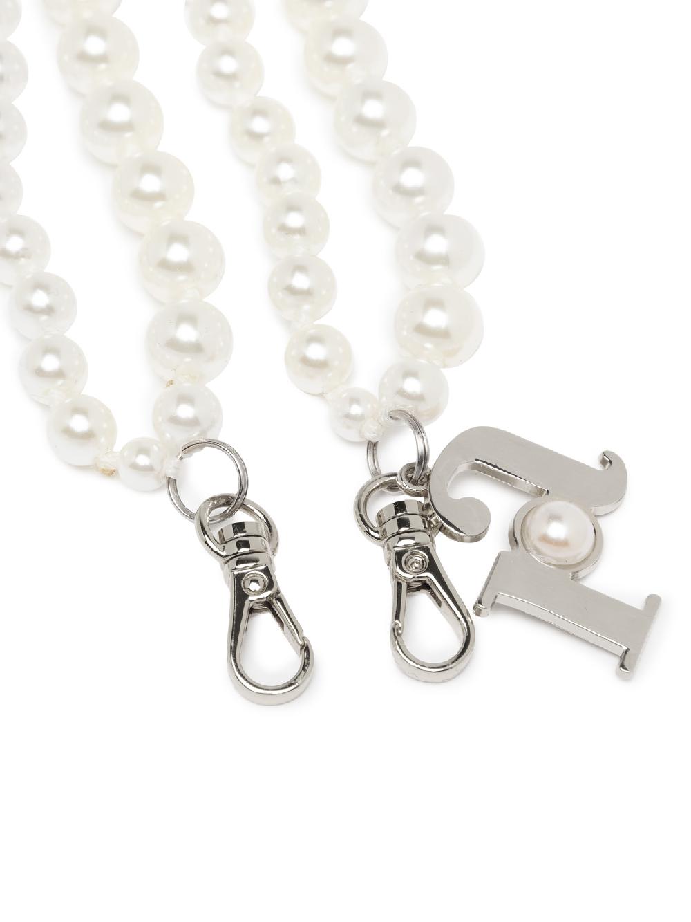 Rosantica Strap Perle Silver In Linea