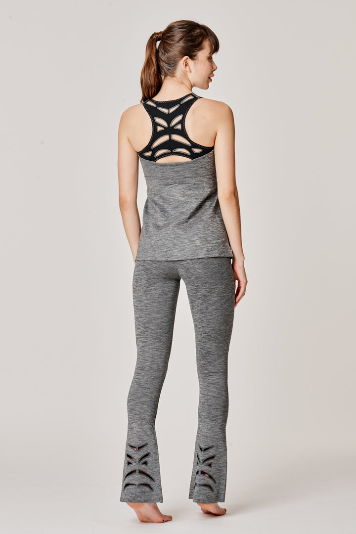 Sàpopa Pesca Grey Tank Top Prezzo Ridotto