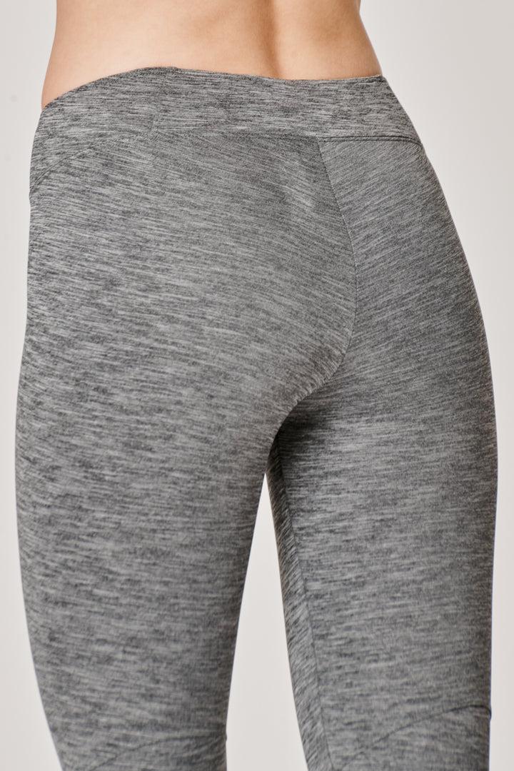 Sàpopa Vortice Grey Flare Leggings Sottocosto