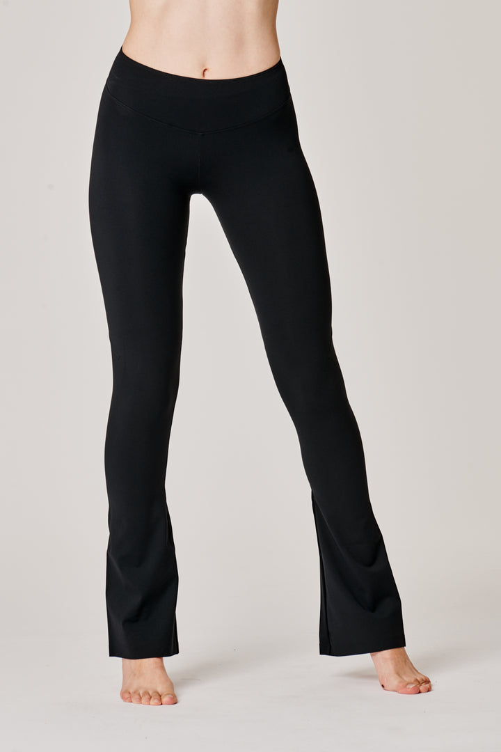 Sàpopa Vortice Black Flare Leggings Offerta