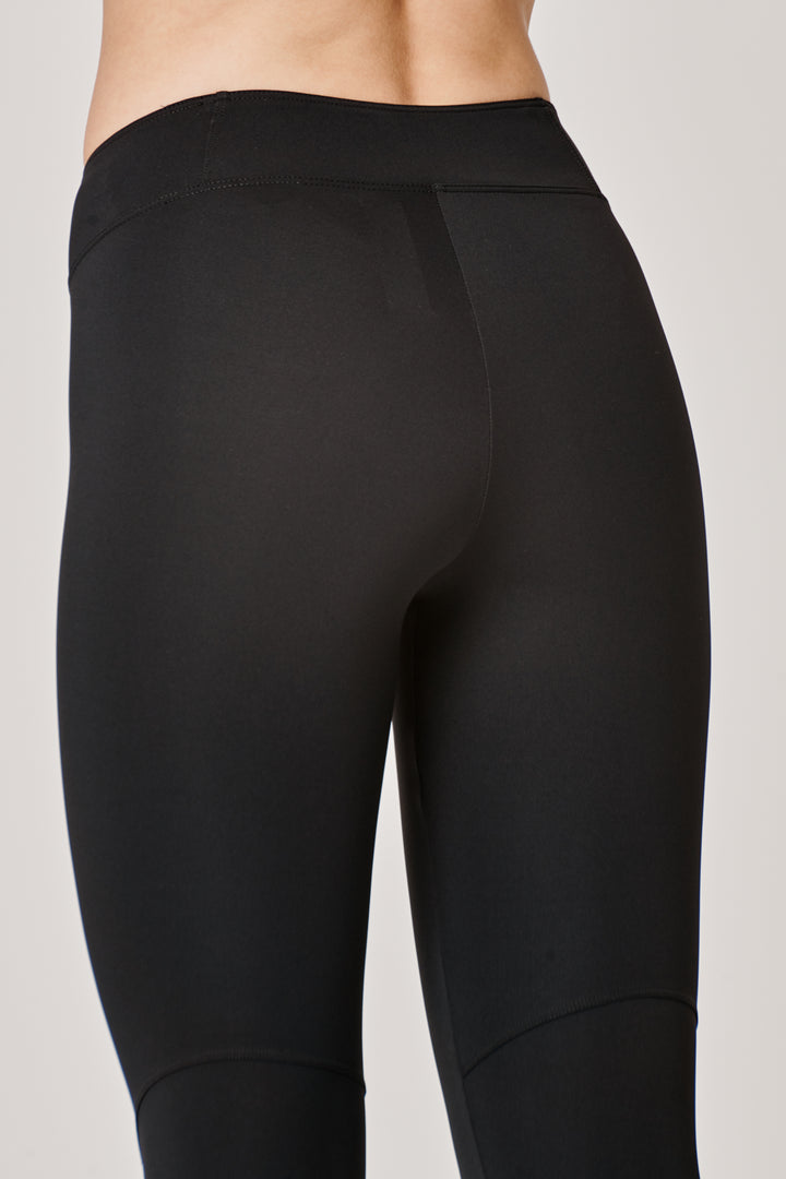 Sàpopa Vortice Black Flare Leggings Offerta