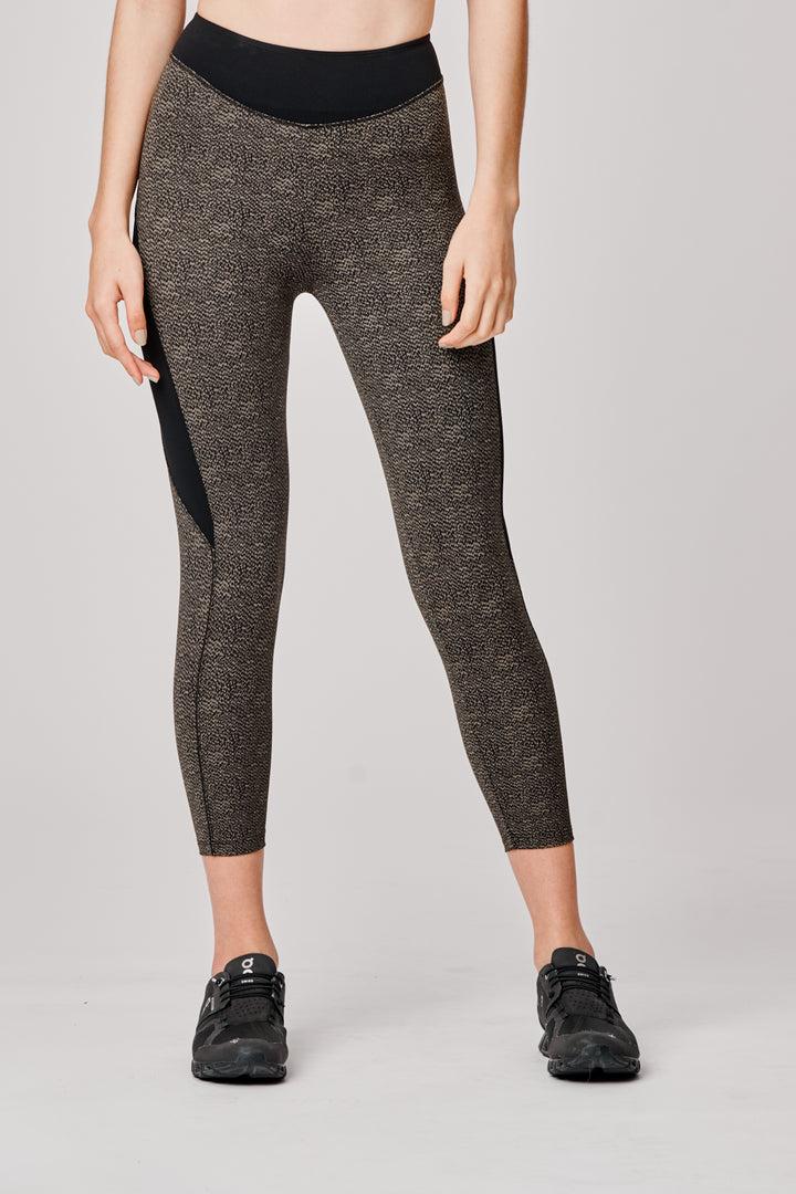 Sàpopa Valeria Crop Green Mud Leggings Vendita Economica