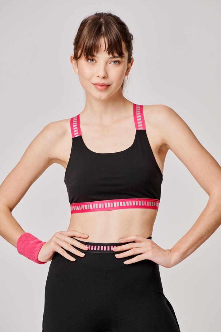 Sàpopa Cloe Black-Fucsia Bra Vendite Flash