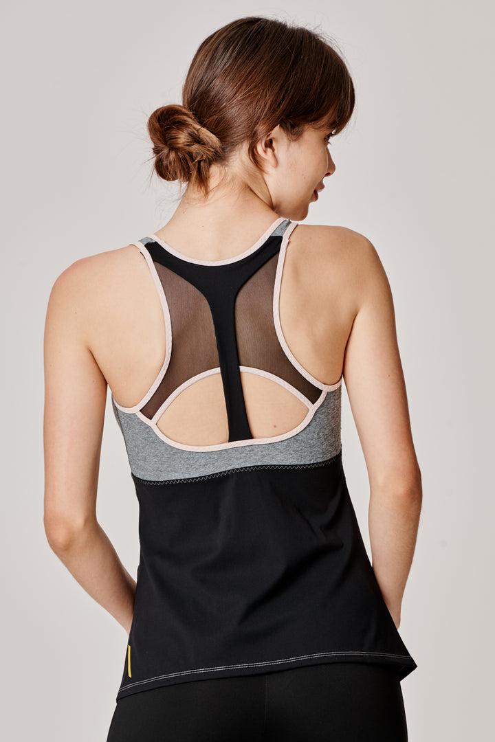 Sàpopa Classico Grey-Pink Tank Top Fino Al -60%